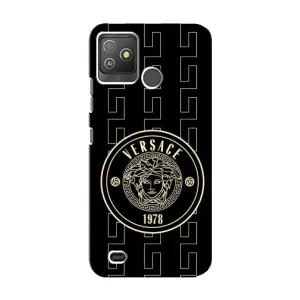 Чохли VERSACE для ТЕКНО Поп 5 ГО (PREMIUMPrint) (Лого Версаче)