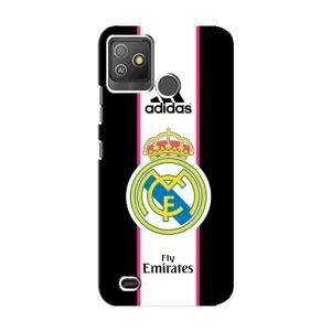 Чохол для Tecno Pop 5 GO з принтом Реал Мадрид (Лого Real Madrid)