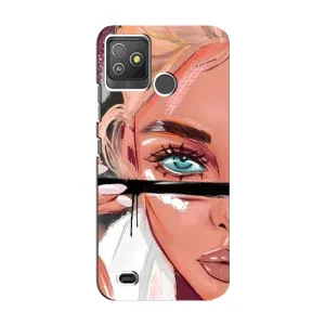 Чехол с печатью для Tecno Pop 5 GO - (Мода) (AlphaPrint)