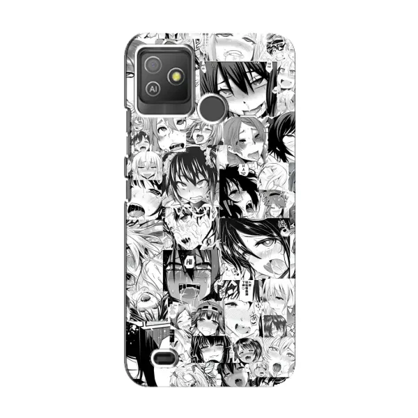 Чохол з принтом «Ahegao manga» для TECNO Pop 5 GO