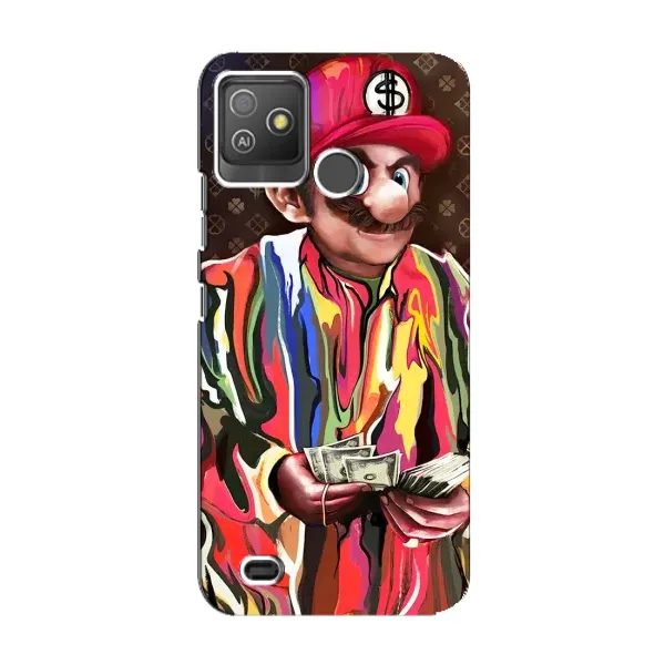 Чохол з принтом «Mario LV» для TECNO Pop 5 GO