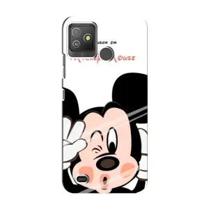 Эксклюзивный чехол для Tecno Pop 5 GO (AlphaPrint - Мультяшные)