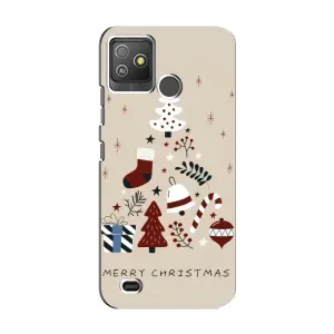 Рождественские Чехлы для Tecno Pop 5 GO (VPrint)
