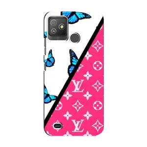Бренднові Чохли для Tecno Pop 5 GO - (PREMIUMPrint) (Мода LV)