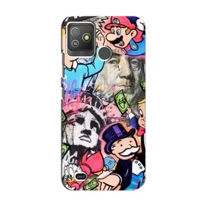 Чохли з крутими принтами для Tecno Pop 5 GO - (PREMIUMPrint) (Monopoly man)