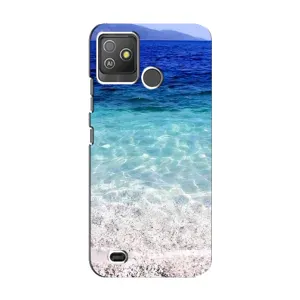 Силіконовий чохол з КАРТИНКАМИ літо для Tecno Pop 5 GO (AlphaPrint) (Море)