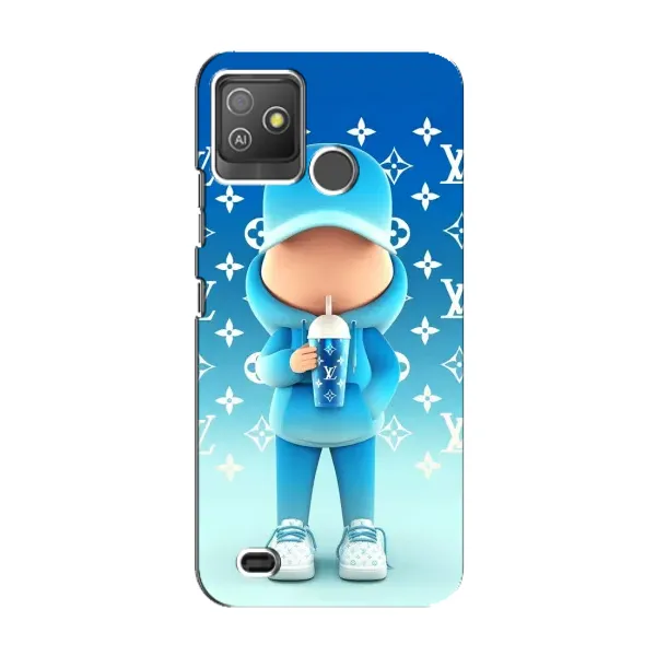 Чехол с принтом «Парень LV» для TECNO Pop 5 GO