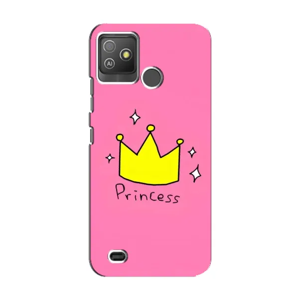 Чехол с принтом «Princess» для TECNO Pop 5 GO Чехол с принтом «Princess» для TECNO Pop 5 GO
