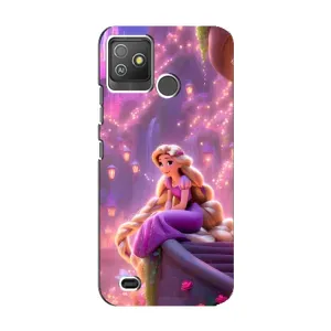 Чохол Рапунцель для Tecno Pop 5 GO (Рапунцель у замку)