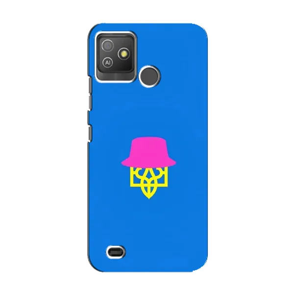 Чохол з принтом «Шапка на гербу» для TECNO Pop 5 GO
