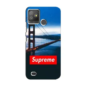 Чеохол для Tecno Pop 5 GO з картинкою Supreme (AlphaPrint) (Стиль Supreme)