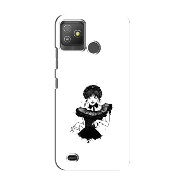 Чохол з принтом «танець Венздей» для TECNO Pop 5 GO Чохол з принтом «танець Венздей» для TECNO Pop 5 GO