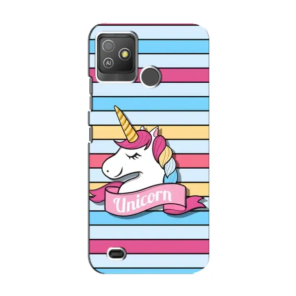 Чохол з принтом «Unicorn» для TECNO Pop 5 GO