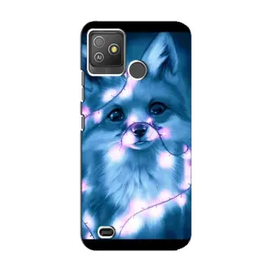 Чехлы с картинкой Лисички для Tecno Pop 5 GO (VPrint)