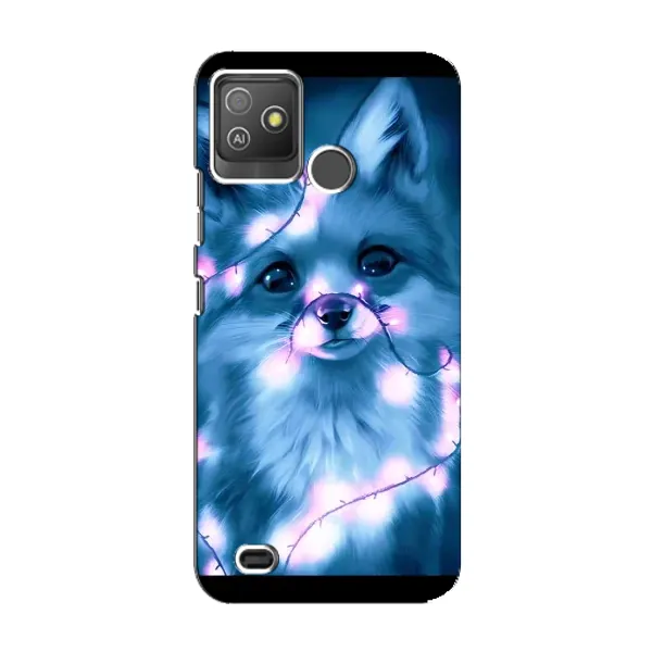 Чохол з принтом «Яскрава лисичка» для TECNO Pop 5 GO