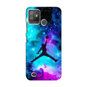 Чохли для Tecno Pop 5 GO - з картинкою JORDAN (AlphaPrint) (Яскравий Джордан)