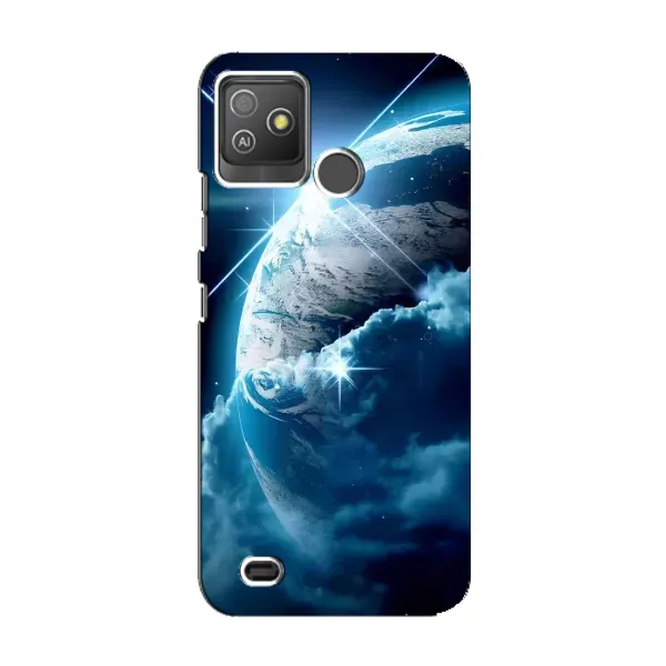 Чохол з принтом «Земля з космоса» для TECNO Pop 5 GO