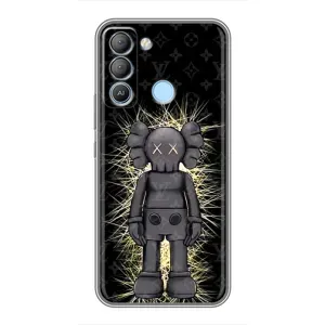 Чохли для TECNO Pop 5 LTE - Bearbrick Louis Vuitton (PREMIUMPrint) (Bearbrick LV)