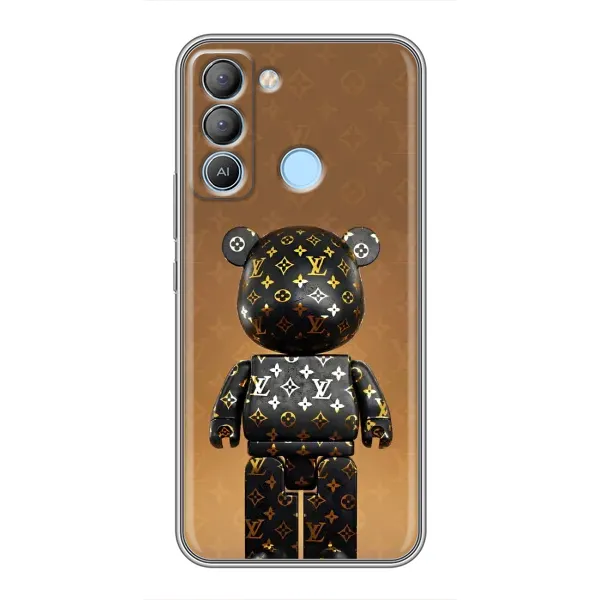 Чохол з принтом «Bearbrick» для TECNO Pop 5 LTE