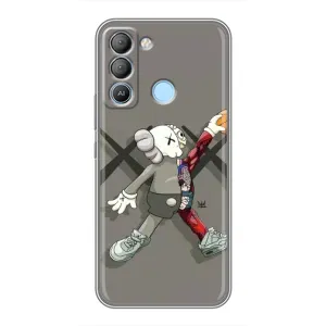 Чохли для TECNO Pop 5 LTE - Bearbrick Louis Vuitton (PREMIUMPrint) (Беарбрік Джордан)
