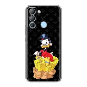 Чехли для TECNO Pop 5 LTE - Скрудж МакДак Louis Vuitton (PREMIUMPrint) (Богатство Макдака)