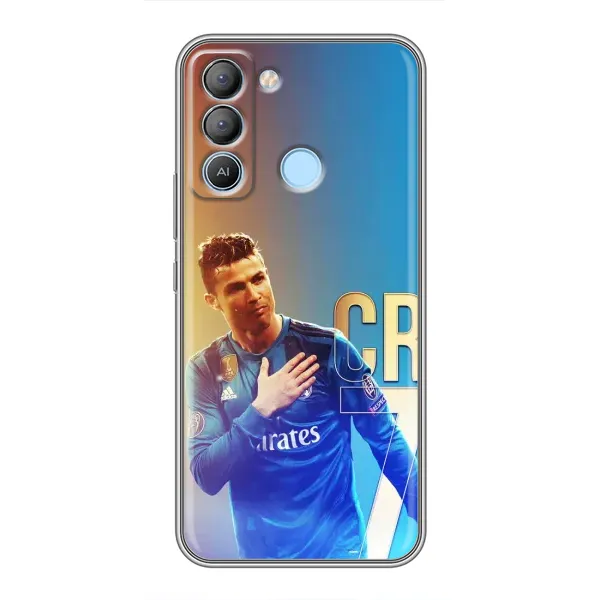 Чохол з принтом «CR7 Real» для TECNO Pop 5 LTE
