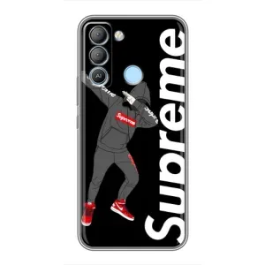 Чеохол для TECNO Pop 5 LTE з картинкою Supreme (AlphaPrint) (Деб Супрім)
