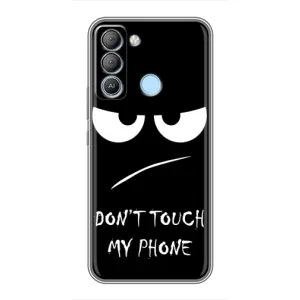 Чохол для ТЕКНО Pop 5 LTE - (AlphaPrint) з принтом (ТОП продажів) (Dont Touch)