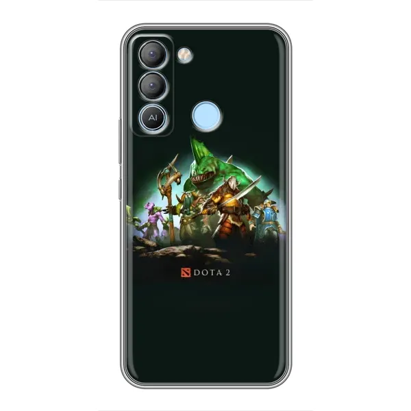Чехол с принтом «DOTA 2» для TECNO Pop 5 LTE