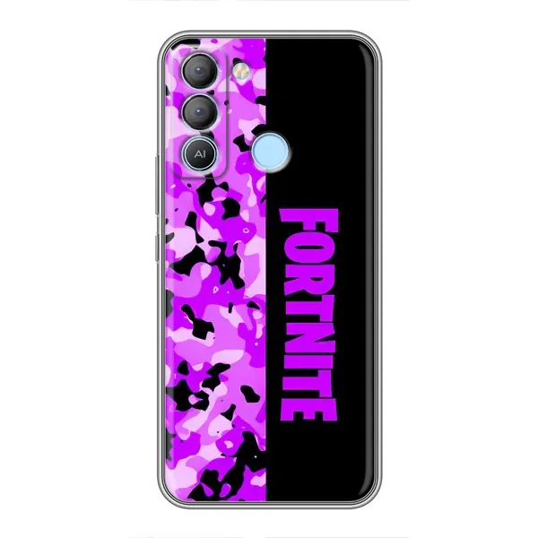Чохол з принтом «Фортнайт» для TECNO Pop 5 LTE