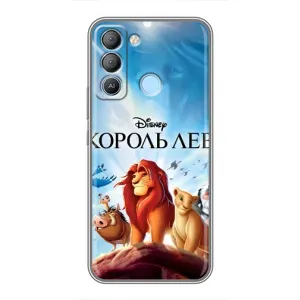 Чохол Король лев на ТЕКНО Pop 5 LTE (Постер Король Лев)