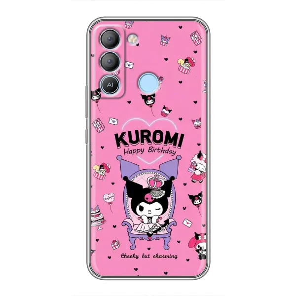 Чохол з принтом «KUROMI» для TECNO Pop 5 LTE