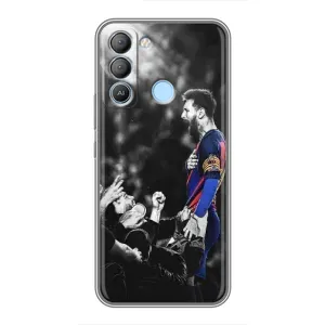Чехлы Месси для TECNO Pop 5 LTE (AlphaPrint)