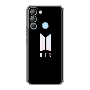 Чехол с принтом «Лого BTS» для TECNO Pop 5 LTE