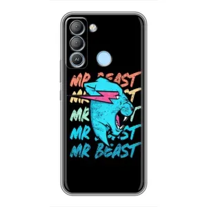 Чохли Містер Біст для ТЕКНО Pop 5 LTE (logo Mr beast)