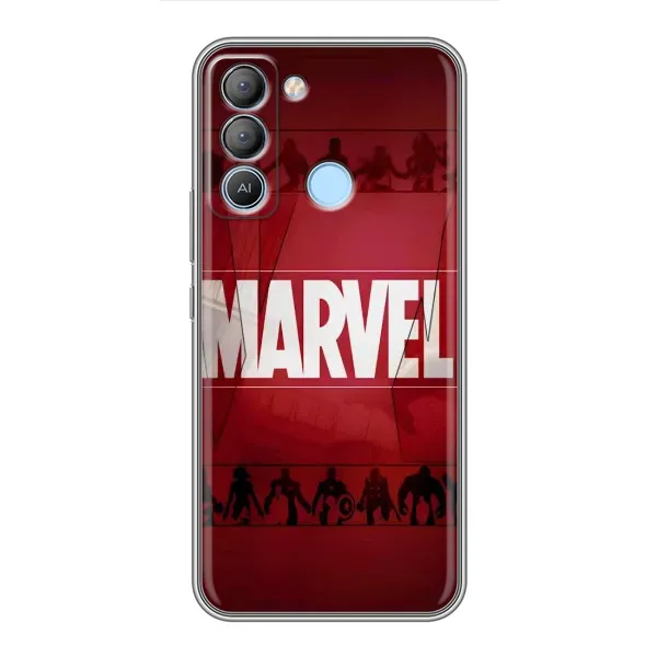 Чохол з принтом «MARVEL» для TECNO Pop 5 LTE