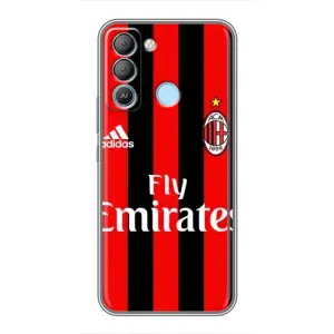 Чохли для TECNO Pop 5 LTE (VPrint) - Футбольні клуби (Milan)