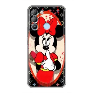 Чохол Disney Mouse TECNO Pop 5 LTE (PREMIUMPrint) (Мінні Маус ЛВ)
