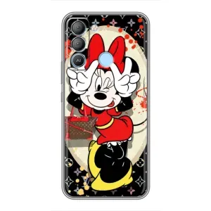 Чохол Disney Mouse TECNO Pop 5 LTE (PREMIUMPrint) (Мінні peace)