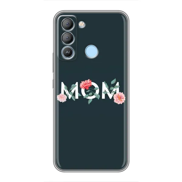 Чохол з принтом «Mom дизайн» для TECNO Pop 5 LTE