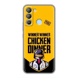 Чеjхол PUBG для ТЕКНО Pop 5 LTE (AlphaPrint) (Pubg шолом)