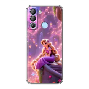 Чохол Рапунцель для TECNO Pop 5 LTE (Рапунцель у замку)