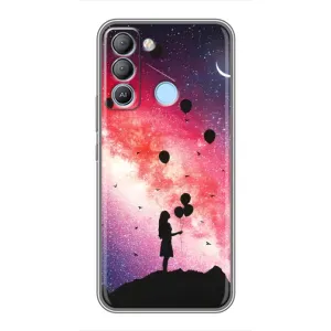 Чехлы для любимой на ТЕКНО Pop 5 LTE (VPrint) (З Кульками)