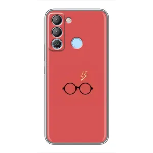 Чохли з Гаррі Поттером для TECNO Pop 5 LTE (AlphaPrint) (шрам та окуляри)
