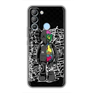 Чохли для TECNO Pop 5 LTE - Bearbrick Louis Vuitton (PREMIUMPrint) (Стиль Bearbrick)