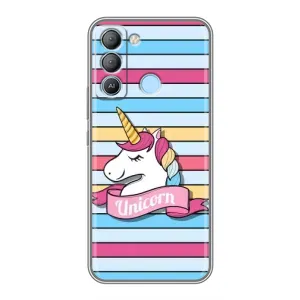 Чохол для ТЕКНО Pop 5 LTE - (Єдинорожки - Новинки) (AlphaPrint) (Unicorn)