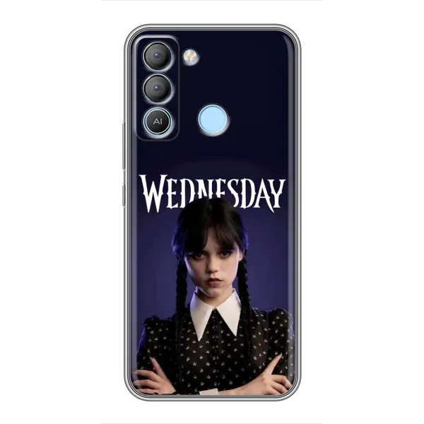 Чохол з принтом «Wednesday» для TECNO Pop 5 LTE