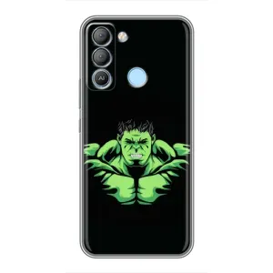 Чохли з героями Марвел TECNO Pop 5 LTE (VPrint) (Зелений Халк)