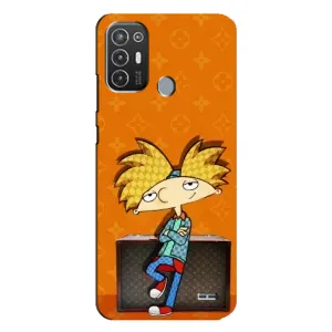 Бренднові Чохли для TECNO Pop 6 Pro (BE8) - (PREMIUMPrint) (Арнольд)