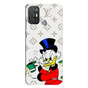 Чехли для TECNO Pop 6 Pro (BE8) - Скрудж МакДак Louis Vuitton (PREMIUMPrint) (Бакси Скрудж)